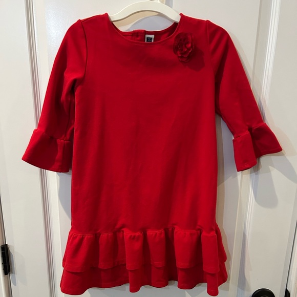 Janie and Jack Red Dress Size 8 - Picture 2 of 4